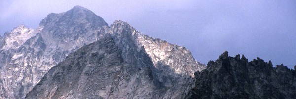 Vista des del pic Russell cap als Margalida, Tempestades, Espalda i Aneto